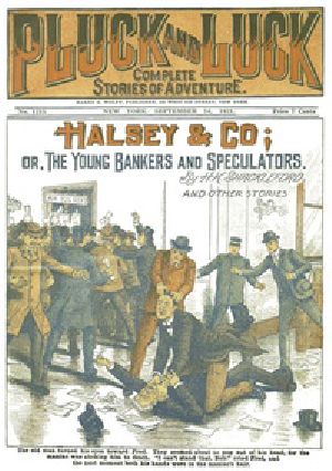 [Gutenberg 21963] • Halsey & Co. / or, The Young Bankers and Speculators